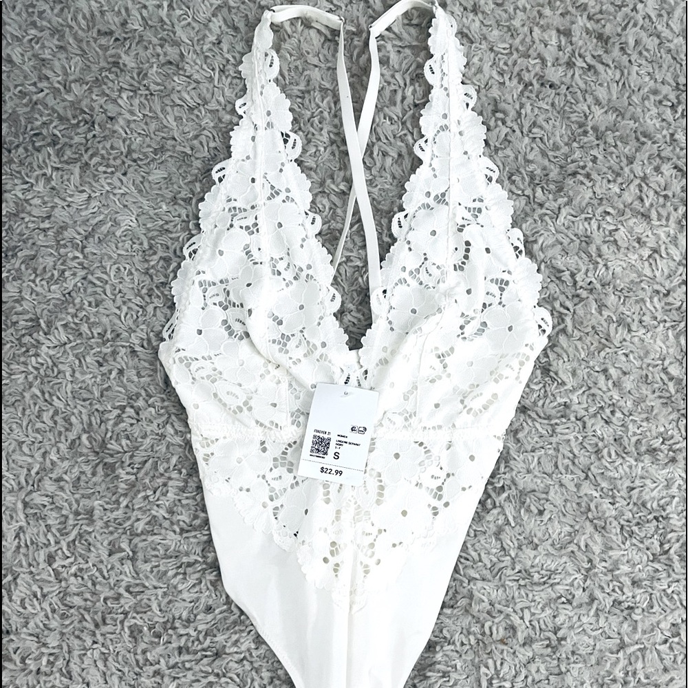 NWT Sexy lace bodysuit